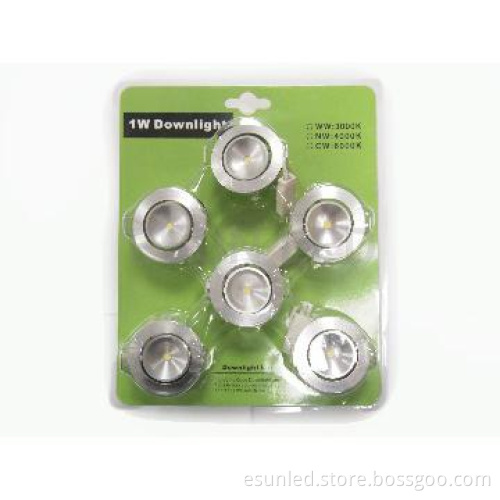 Hot-selling 1W led downlight kit for furnichure and Kitchen,CE&RoHS